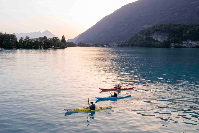 Kayak Tour of the Turquoise Lake Brienz - Weather, clothing, and seasonal changes
