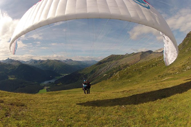 Klosters Tandem Paragliding Flight from Gotschna - Fifteen to Thirty-Five Minutes in the Air