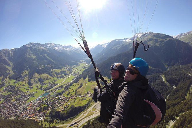 Klosters Tandem Paragliding Flight from Gotschna - Getting Airborne from Gotschna