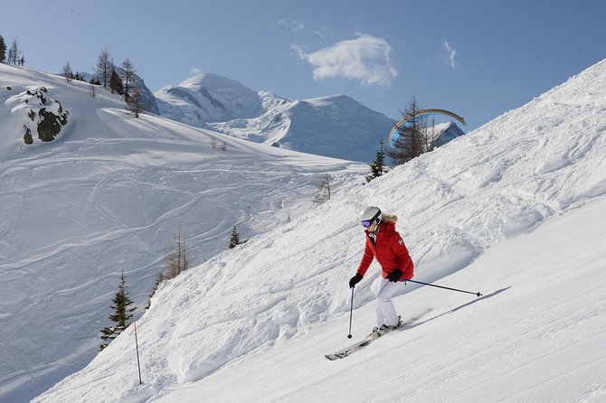 (KTG114) - Chamonix Skiing day from Geneva - Brévent Cable Car and the Mont Blanc views