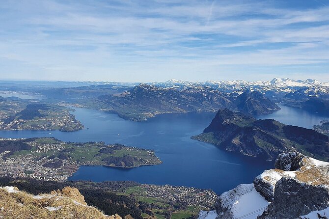 Lake Lucerne boat tour for an afternoon! - Anchoring for swimming and sun