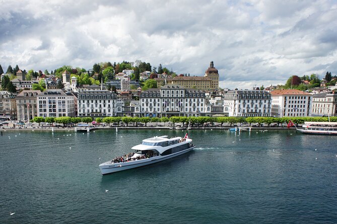 Lake Lucerne Panoramic Sightseeing Cruise - Inside the 161-foot yacht