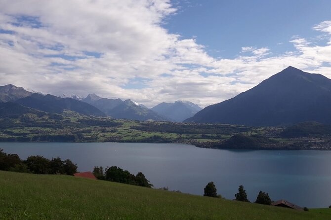 Lake View CLOY Hangbridge Sigriswil City Thun Castle Spiez Privat - Why this private Interlaken tour works