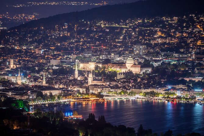 Lake Zurich mini boat tour / by night! - The return along Zurich’s Gold and Silver Coasts