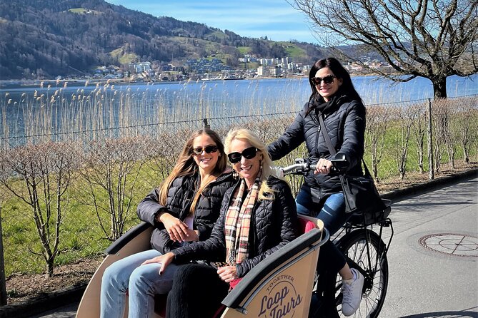 Lucerne's Hidden Secrets by Electric Cargo Bike - Riding out toward Horw and the lakeside