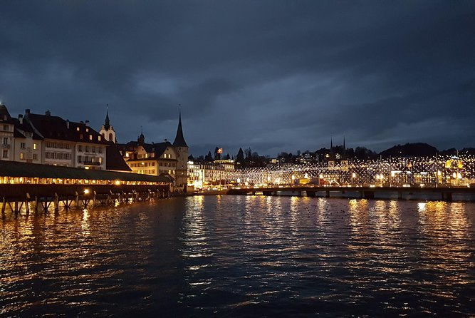 Lucerne small group walking tour and Lake Cruise from Zürich - St. Leodegar Church and the Lion Monument