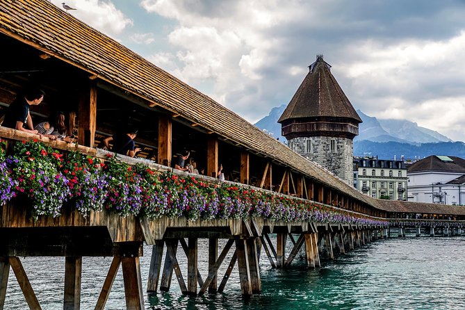Lucerne Walking Tour and Beer Tasting - Chapel Bridge gives you Lucerne’s classic view