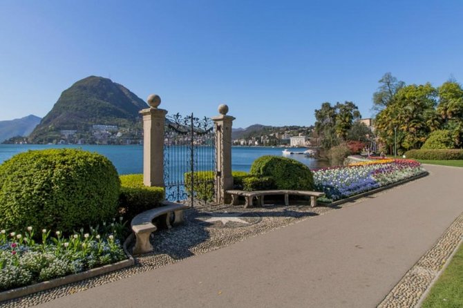 Lugano & Morcote, Lake Lugano, private guided tour, from Lugano - The car transfer to Morcote