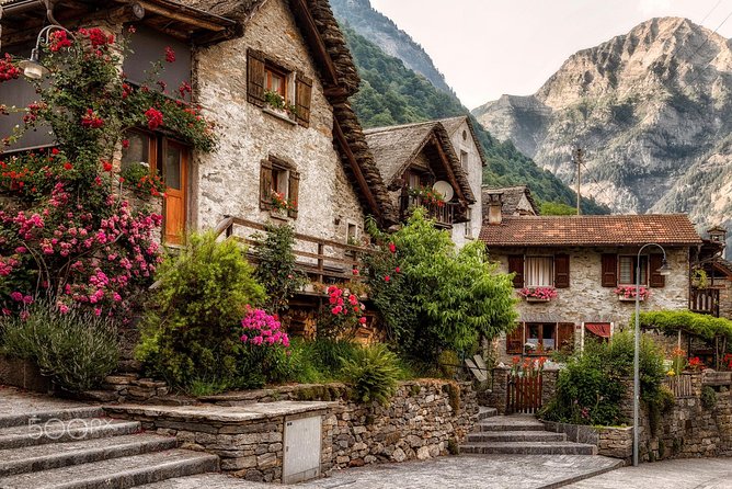 Lugano Mountains, tour from Milan, Lugano, lake Como. - Ascona on Lake Maggiore