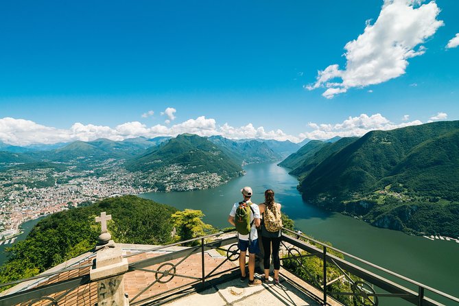Lugano Region Guided Excursion from Lugano to Monte San Salvatore by funicular - Monte San Salvatore’s wide-open summit views