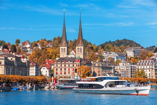 Luzern Elegance: Private City Walk and Panoramic Lake Cruise - Chapel Bridge begins the old-town story