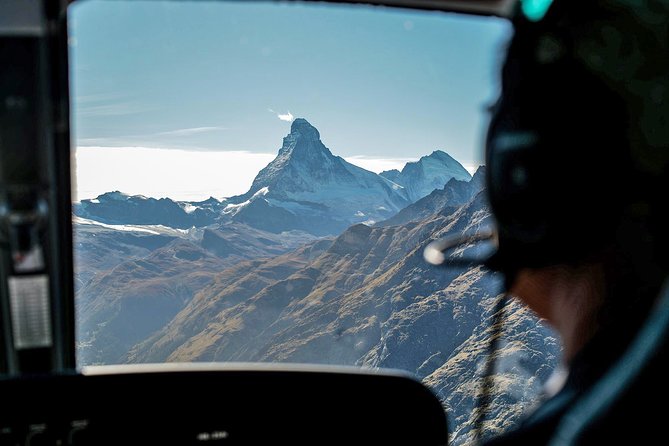 Matterhorn helicopter tour - longest scenic flight from Bern over the Swiss Alps - What the private format means for your group