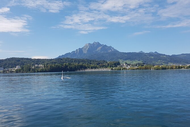 Mt. Pilatus Golden Roundtrip Small Group Day Trip from Basel - Lake Lucerne by scheduled boat