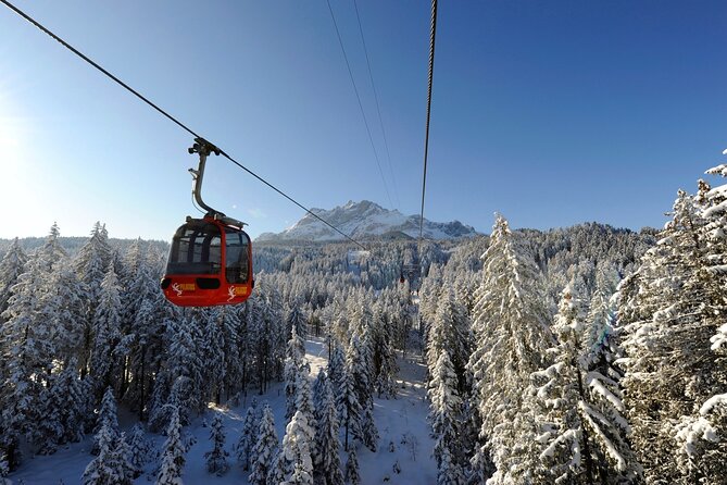 Mt. Pilatus Gondola and Aerial Cableway Ticket from Kriens - Pilatus Kulm at 2,132 meters