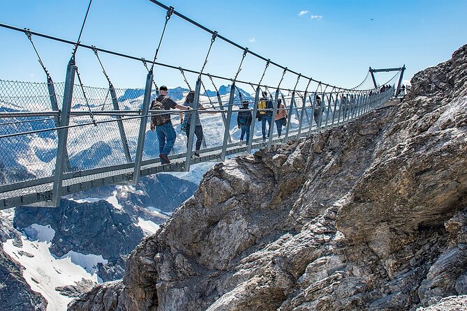Mt. Titlis Glacier & Lucerne Old Town Tour | From Lucerne - Glacier Cave: a close look at the ice