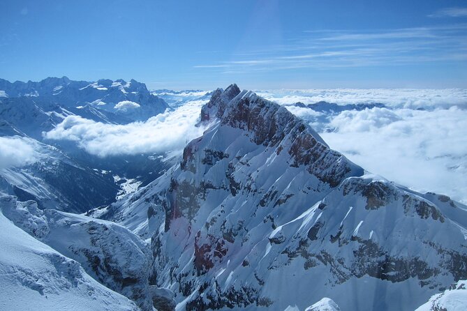 Mt. Titlis Glacier & Lucerne Old Town Tour | From Lucerne - Riding toward Mt. Titlis
