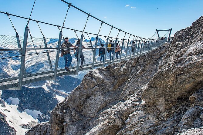 Mt. Titlis Glacier & Lucerne Old Town Tour | From Zurich - Titlis Cliff Walk and Ice Flyer choices
