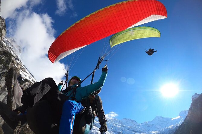 Mürren: Paragliding over the Lauterbrunnen Valley - What the $264.54 price really covers