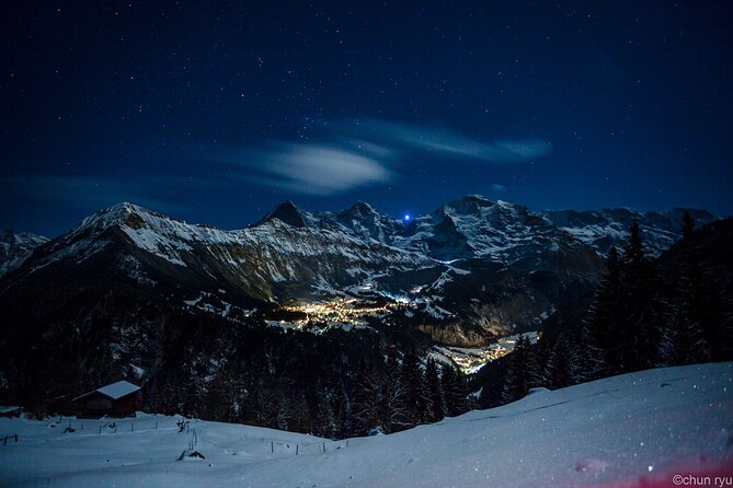 Night Sledding with Fondue - Leaving Interlaken for the Winter Mountains