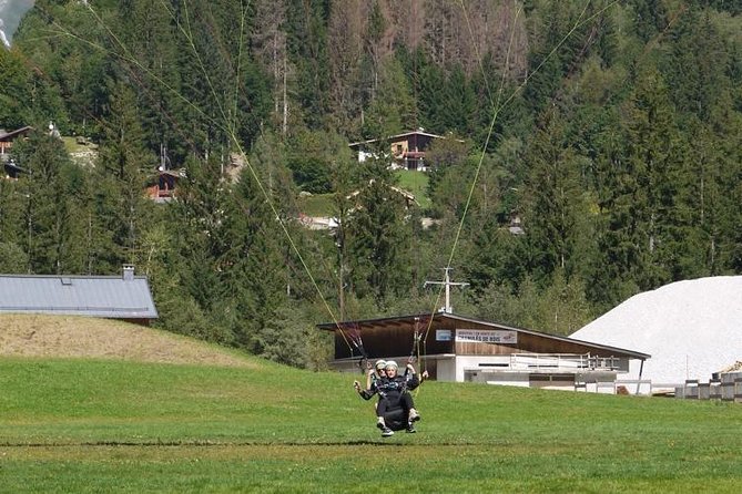 Paragliding Experience from Chamonix and Aiguille du Midi - Taking flight from Plan Pranz