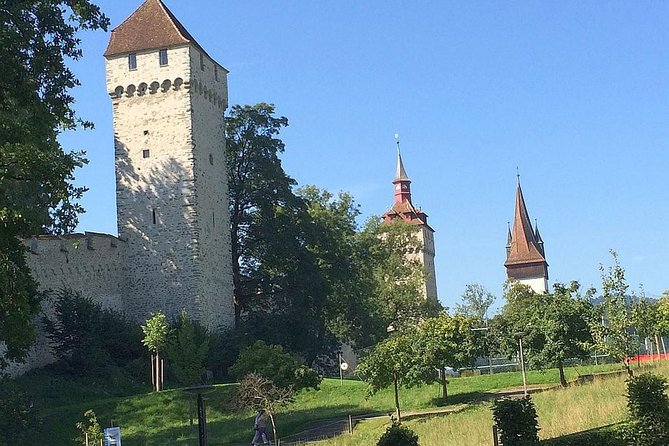 Private Classic Lucerne City Walk - Climbing the Musegg Wall and Clock Tower