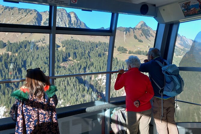 Private Excursion to Glacier 3000 - Arriving at Glacier 3000 at 1,500 meters