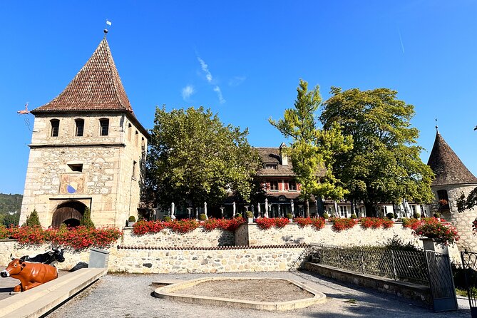 Private Half-Day Tour to the Rhine Falls with Pick-up at Hotel - The boat from Schloss Wörth, April through October