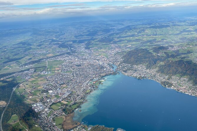 Private helicopter flight to Stockhorn mountain, with view to the Swiss Alps - Niesen, Switzerland’s pyramid mountain