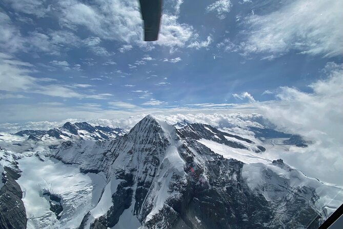 Private helicopter tour to the Swiss Alps - see the Eiger, Monch and Jungfrau - Taking off from Bern-Belp