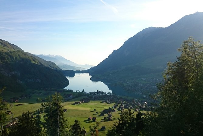 Private Interlaken and Jungfrau Region tour from Lucerne or Berne - Lake Brienz from the road and the viewpoints