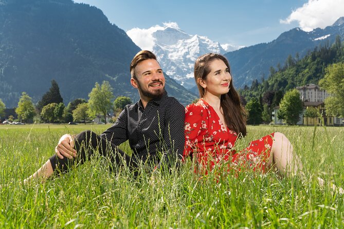 Private Photoshoot in Interlaken and Lake Thun - Unterseen: a change of mood without a long excursion