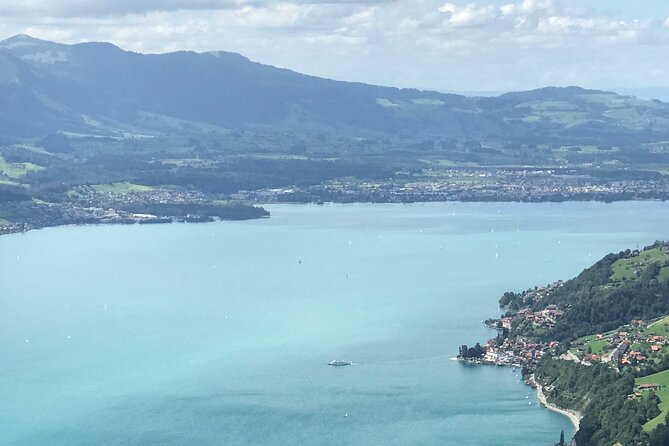 Private Sightseeing Boat Trip on Lake Thun, Interlaken - Merligen and the evening route