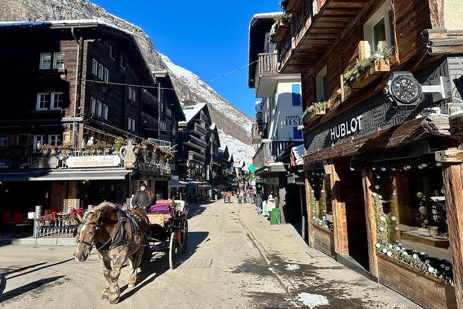 Private Tour to Zermatt Village and Matterhorn Glacier Paradise - First impressions of Zermatt village