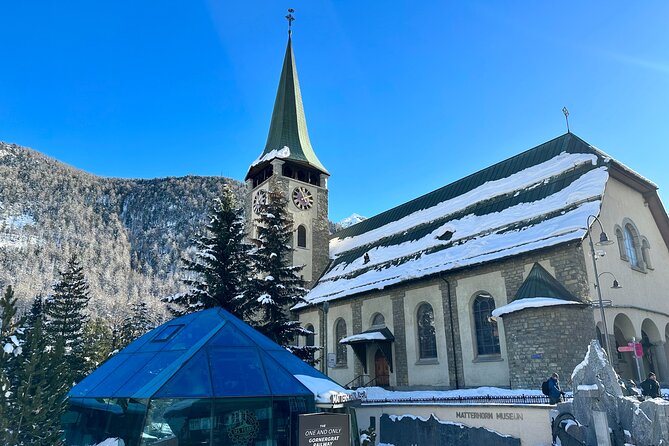 Private Tour to Zermatt Village and Matterhorn Glacier Paradise - Glacier Palace and the ice cave highlight