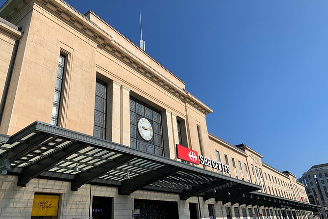 Private Transfer from Geneva Cornavin station CFF to Hotels - Arriving at Geneva Cornavin without the usual fuss