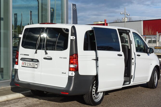 Private transfer from Verbier to Geneva Airport - The airport drop-off and French Sector details