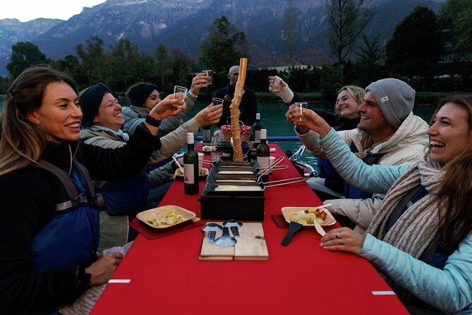 Raclette Rafting in Interlaken - Starting near Bönigen and watching Interlaken light up