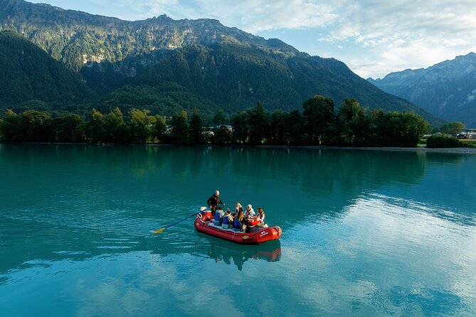 Raclette Rafting in Interlaken - Raclette, potatoes, wine, and warm tea
