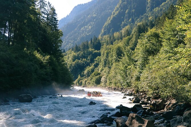 Rafting in Interlaken from Zurich - The Lütschine River rafting section