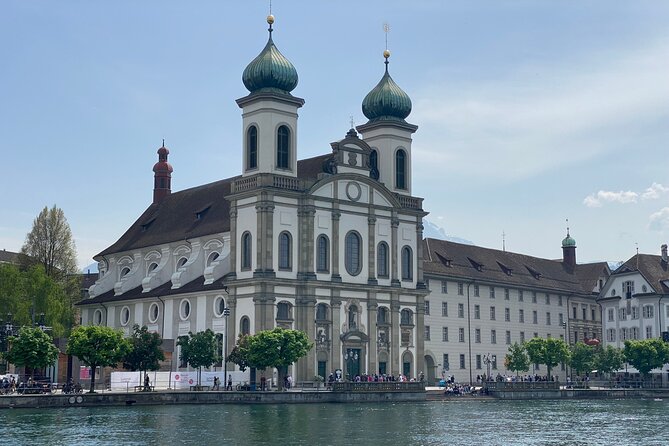 Revealing Lucerne: Self-Guided Reading City Tour - Starting at the Jesuit Church and Ritterscher Palace