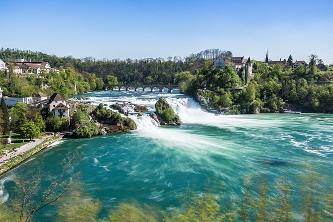 Rhine Falls and Stein am Rhein (Private Tour) - Rhine Falls at Castle Laufen
