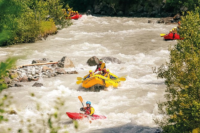 River Rafting Lütschine in Bernese Oberland - A Practical Finish at Base Camp