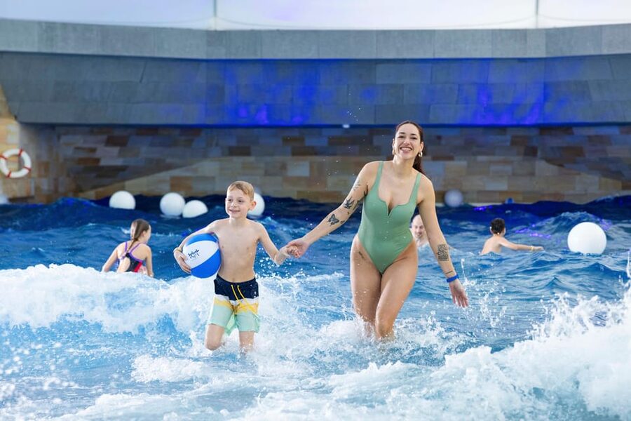 Rivera-Ticino: Splash e Spa Tamaro 4-Hour Waterpark Ticket - Start with the slides, while your energy is high