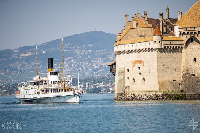 Round trip cruise from Montreux to Chillon - Commentary, audioguide, and the atmosphere on board