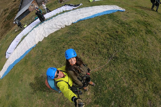 Tandem Flight Zurich-Engelberg - Landing in the Valley and Returning to Lucerne