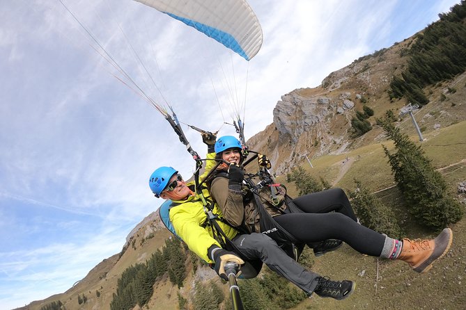 Tandem Flight Zurich-Engelberg - What Takeoff and the Tandem Flight Feel Like