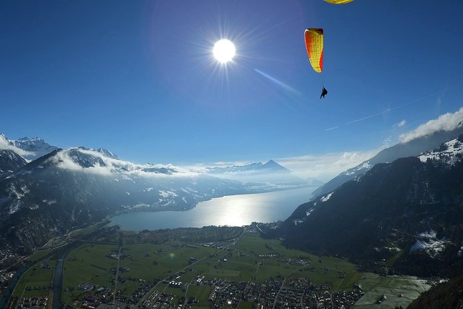Tandem Paragliding Experience from Interlaken - How the six listed sights fit into the experience