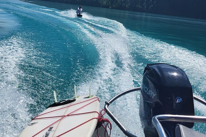 Wakeboarding Lake Zurich - afternoon ! - The 4:00 pm return to shore