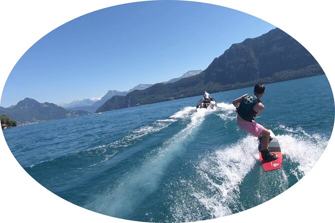 Wakeboarding Lake Zurich - morning ! - Why this morning on Lake Zurich works