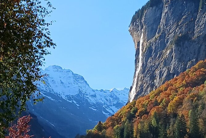 Waterfall Lauterbrunnen CLOY Pier Iseltwald Interlaken Private - Returning through Interlaken and Hoehematte Park